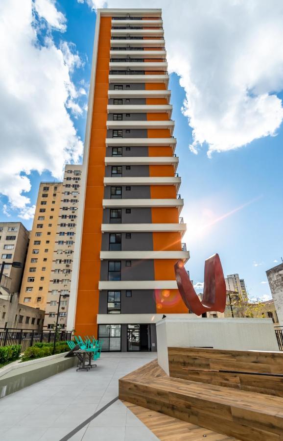 Ferienwohnung Moderno E Tranquilo - Studio No Centro - Ayn031 Curitiba Exterior foto